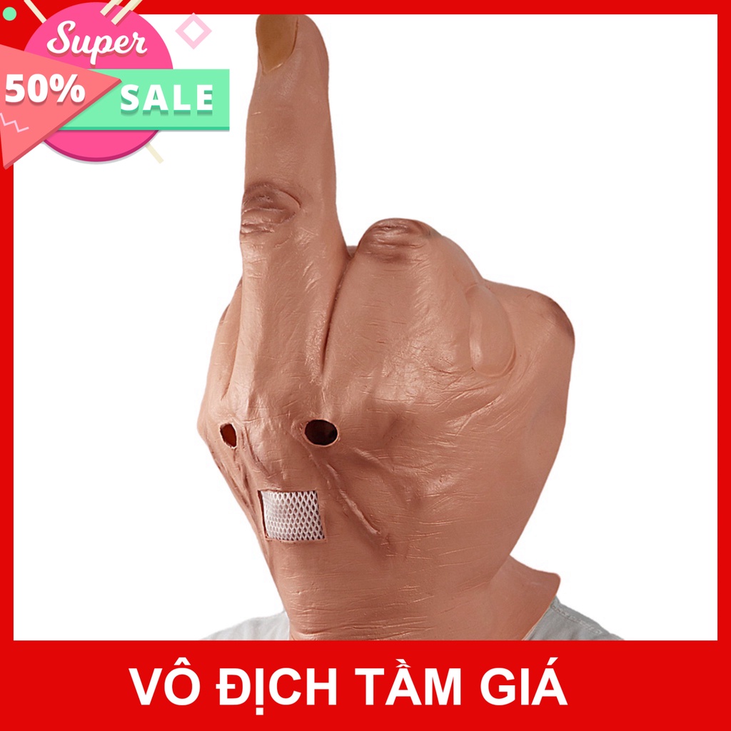 Mặt nạ hình Ngón Tay Thối, Mặt nạ ngón giữa, Đồ chơi cosplay độc đáo