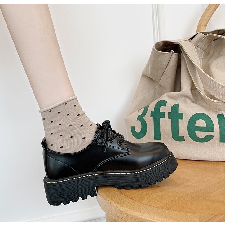 GIÀY OXFORD KELLY DA TRƠN CAO CẤP