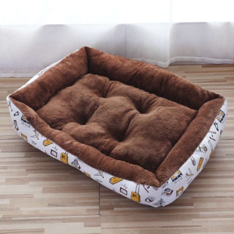 NHÀ NỆM LÔNG SIÊU ÊM CHO CHÓ MÈO