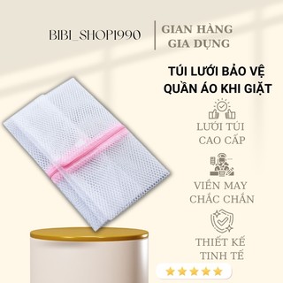 Túi giặt đồ máy giặt bảo vệ quần áo, đồ lót - Túi lưới giặt quần áo các size