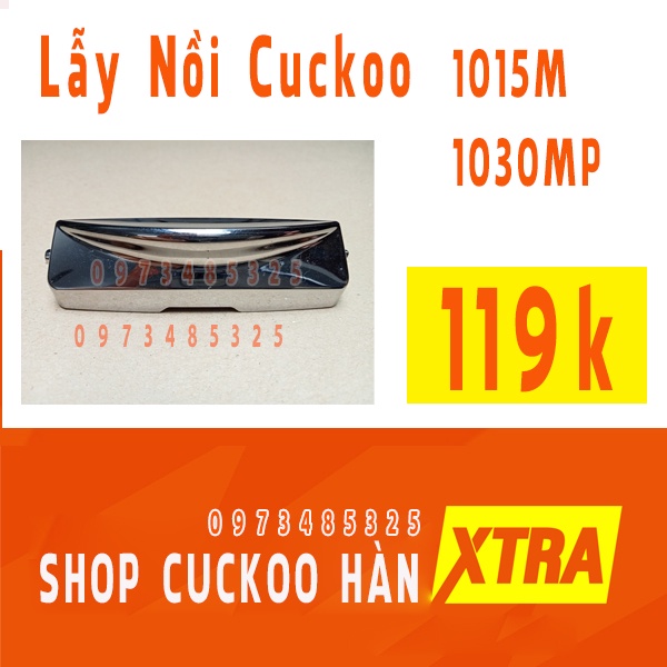 Lẫy Nồi Cơm Điện Cuckoo CRP G1030MP, G1031MP, G1067SR, G1015M, G1020MP (có lò xo đi kèm)