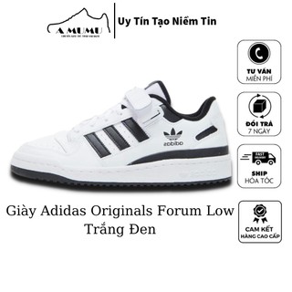 Giày super star forum origials low trắng đen quai dán bản trung cao cấp full size nam nữ đủ phu kiên