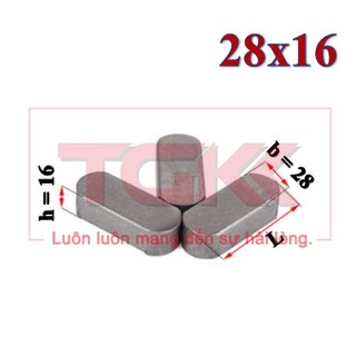 Thanh then bằng 28x16x110