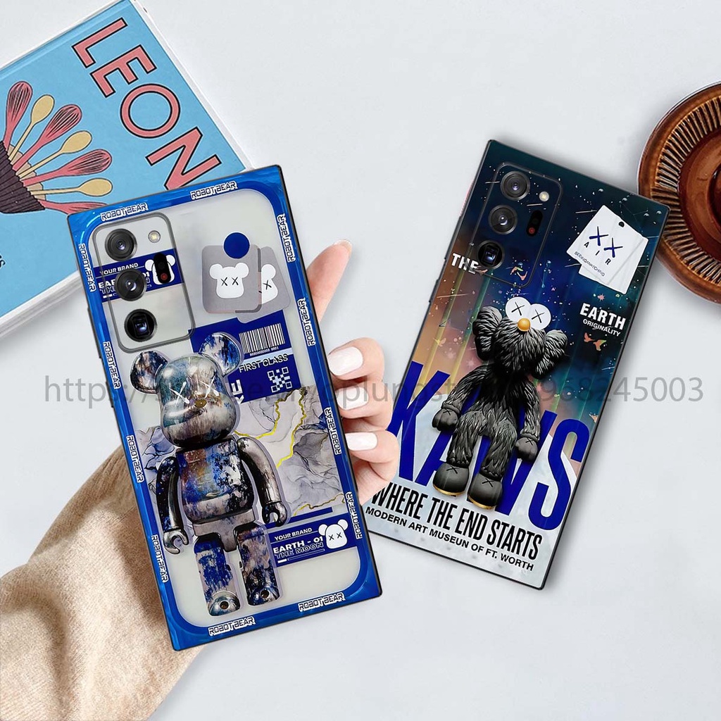 Ốp Samsung Note 20 / 20 Plus / Note 20 Ultra in hình Bear Brick,K@ws,smile,...hot trend