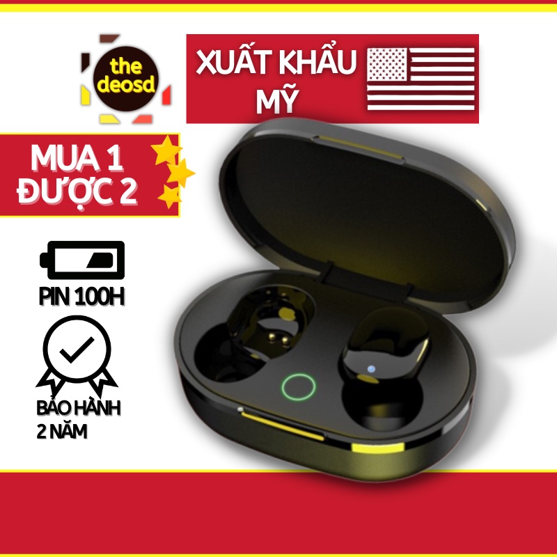 Tai Nghe Bluetooth Không Dây TD-AIR3 The Deosd TWS Micro Ghi Âm