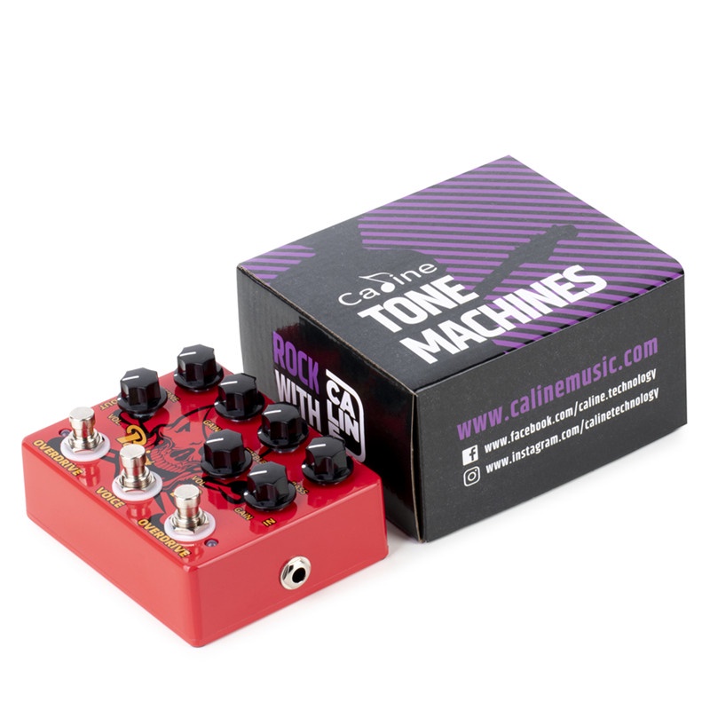 Bàn Đạp Hiệu Ứng Kép Cho Guitar Caline DCP-07 Brigade