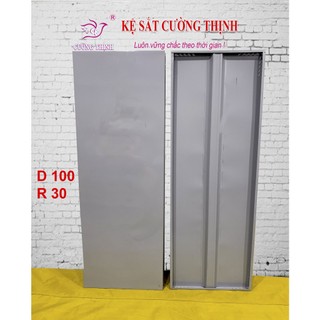 Mâm sắt rộng 30cm x dài 100cm - lắp kệ đa năng