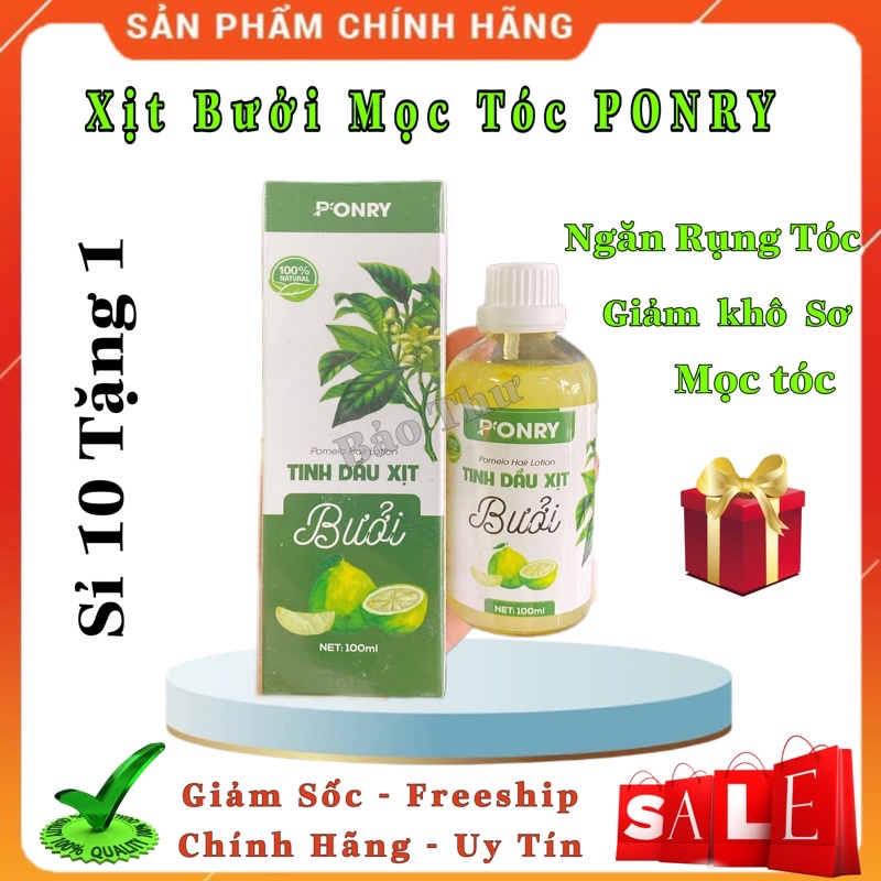XỊT BƯỞI MỌC TÓC PONRY ( có quà Tặng kèm khi mua sp của shop )