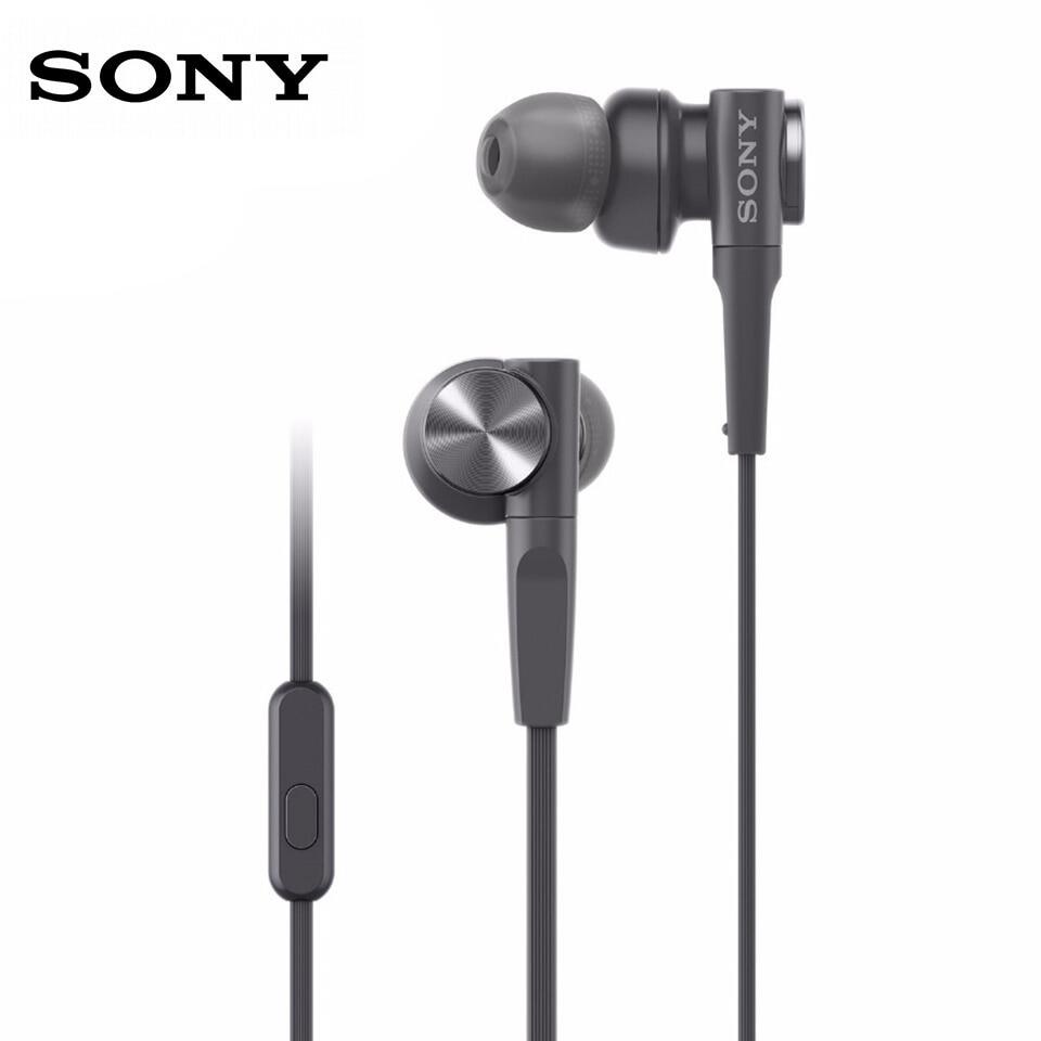 Tai Nghe Nhét Tai SONY MDR-XB55AP Có Micro Jack 3.5mm Âm Thanh Siêu Trầm