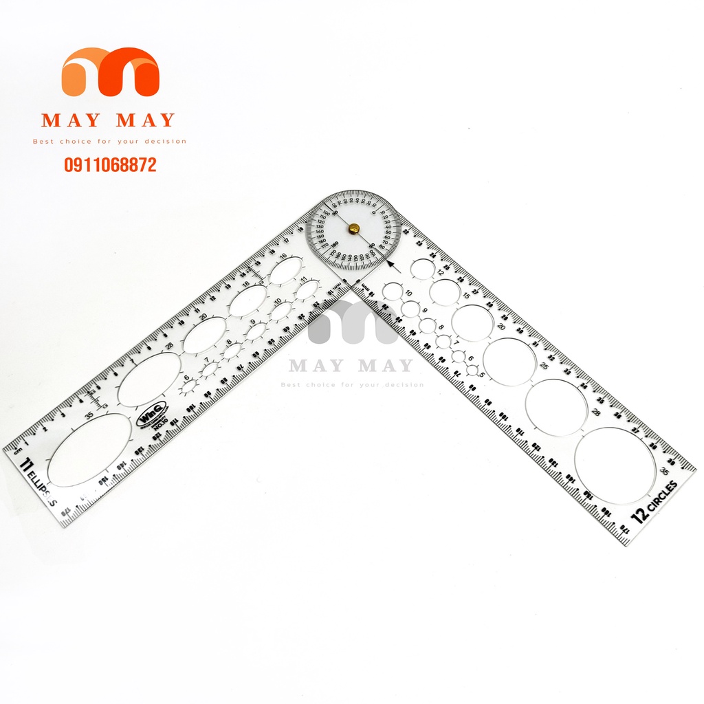 Thước xếp đa năng -Thước vẽ kĩ thuật No 10