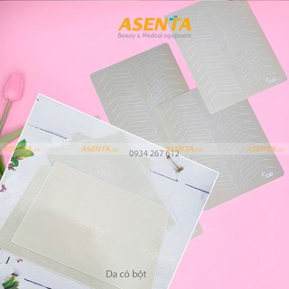 Combo 10 miếng da giả bột tập khắc, tập đi sợi Hairstroke, Da tập khắc có bột