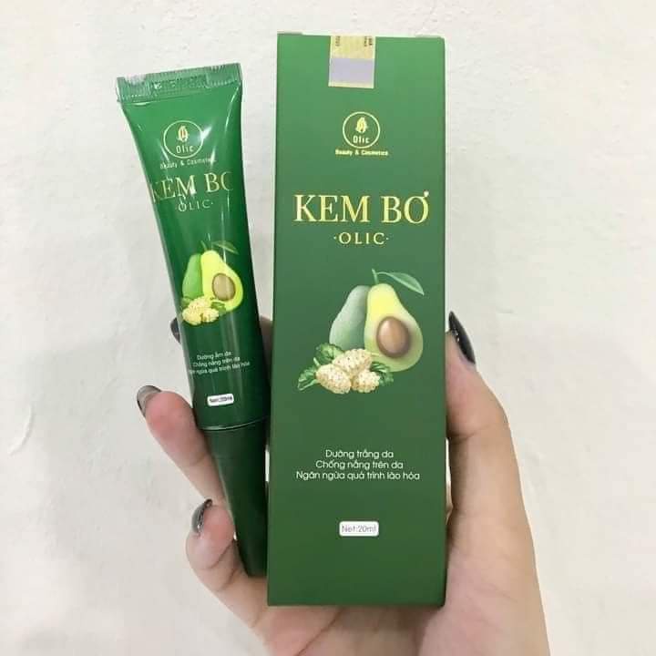 Kem dưỡng bơ Olic tuýp 20ml