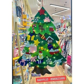 Cây Thông Noel Dán Kèm Phụ Kiện ( không đèn nháy)$