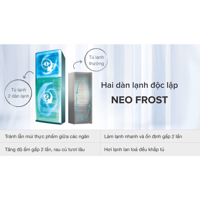 Tủ lạnh Beko Inverter trưng bày 200 lít RDNT200I50VS mới 99%