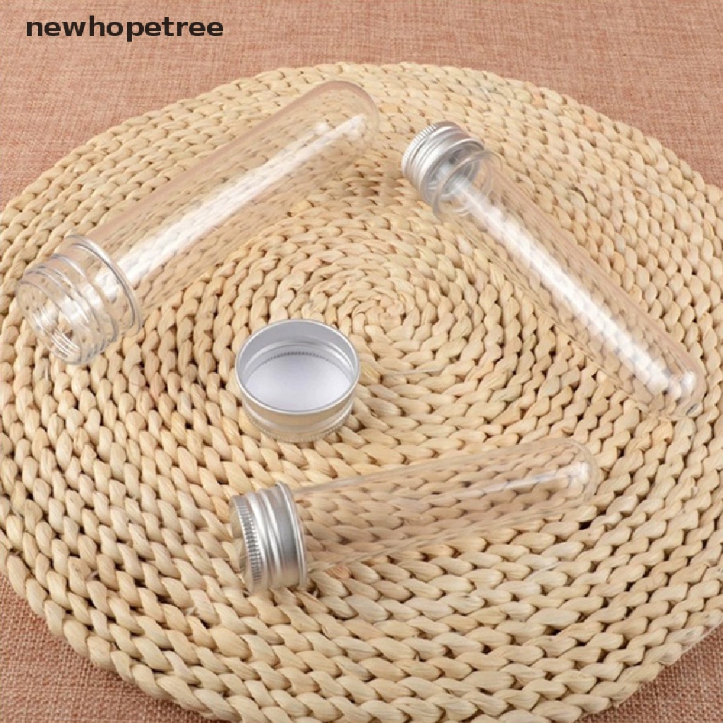 Bộ 10 Lọ Nhựa Trong Suốt 30ml Đựng Kẹo Có Nắp Vặn Tiện Dụng