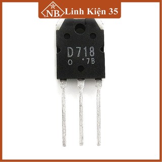 Transistor D718 TO-247 TRANS NPN 8A 120V (1con/4con tùy chọn)
