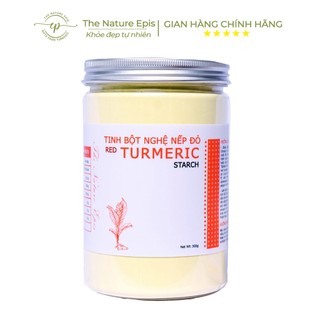 Tinh Bột Nghệ Nếp Đỏ Nguyên Chất Epis - Giảm Đau Dạ Dày, Tá Tràng Hũ Tiết Kiệm 500g