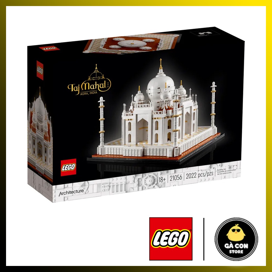 LEGO Architecture 21056 Taj Mahal Ngôi đền Taj Mahal.