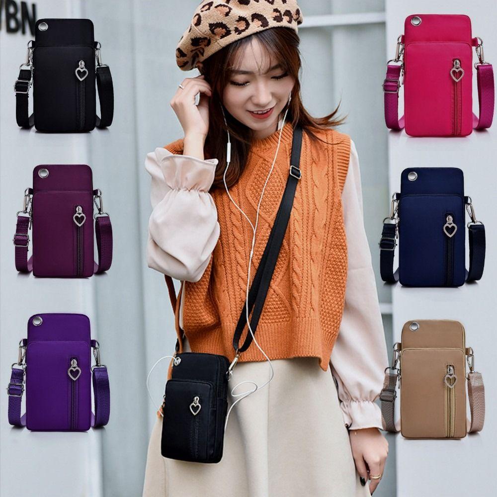 Túi Đeo Chéo Đựng Điện Thoại Nhiều Màu Sắc Thời Trang Dành Cho Nữ