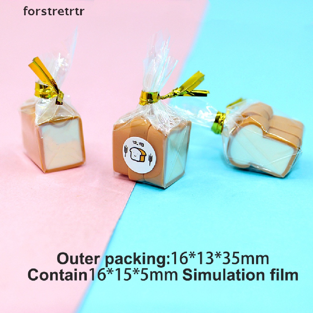 Set 3 Bánh Mì Đồ Chơi Cho Nhà Búp Bê