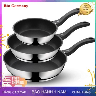 Chảo rán chống dính wmf devil 20/24/28 cm (nhập đức} thân inox, bắt từ tốt