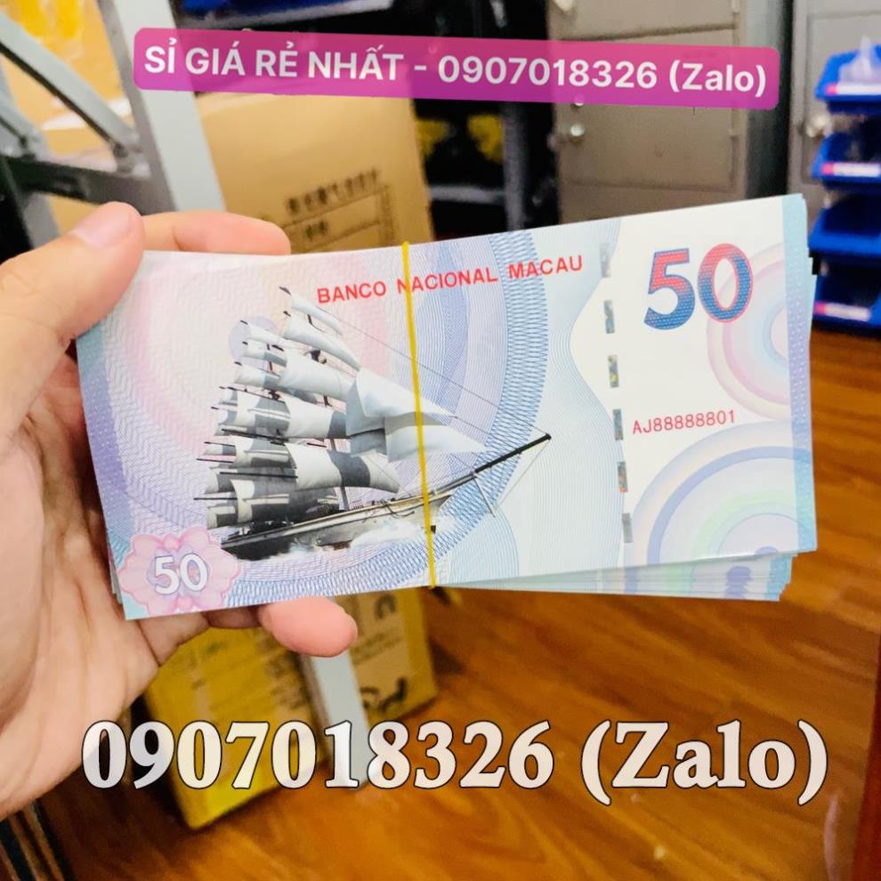 [10 tờ] Tiền Thuận Buồm Xuôi Gió Kỉ Niệm Macau , Phong Thuỷ May Mắn Macao