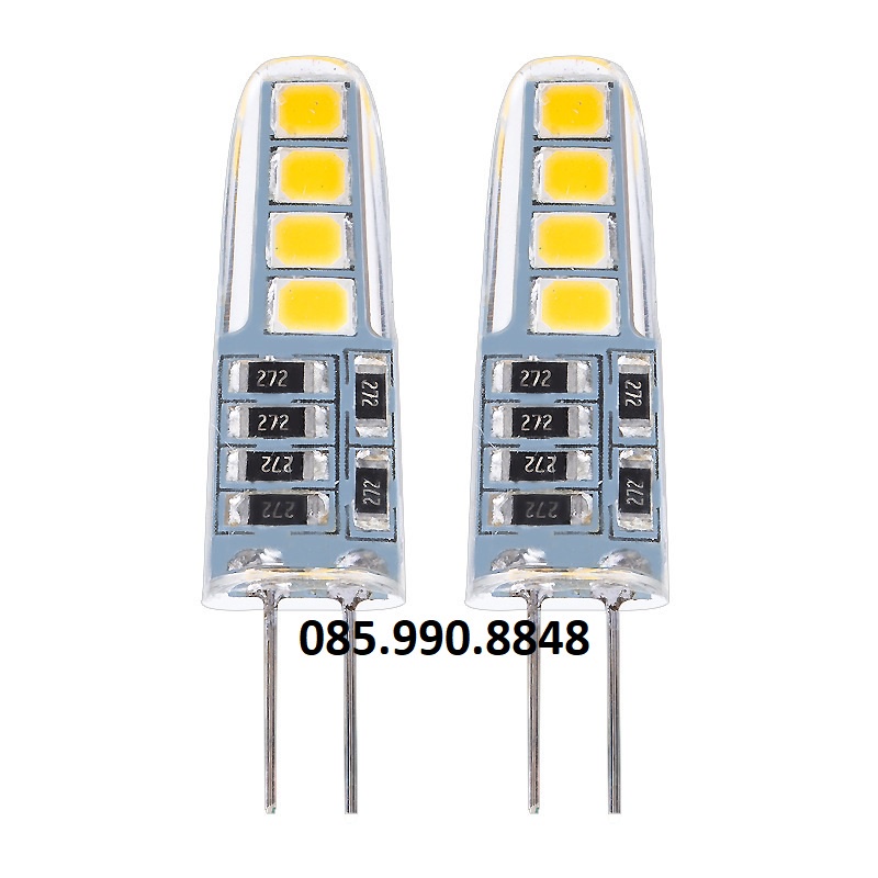 Bóng đèn led chân ghim siêu sáng , Đèn led cao cấp - Dùng thay bóng đèn thờ, công nghiệp led