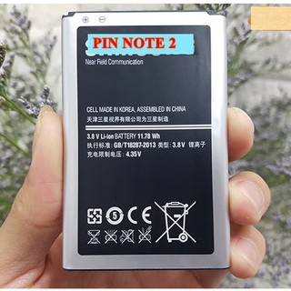 Pin Samsung Galaxy Note 2 (N7100) Dung Lượng 3100mAh