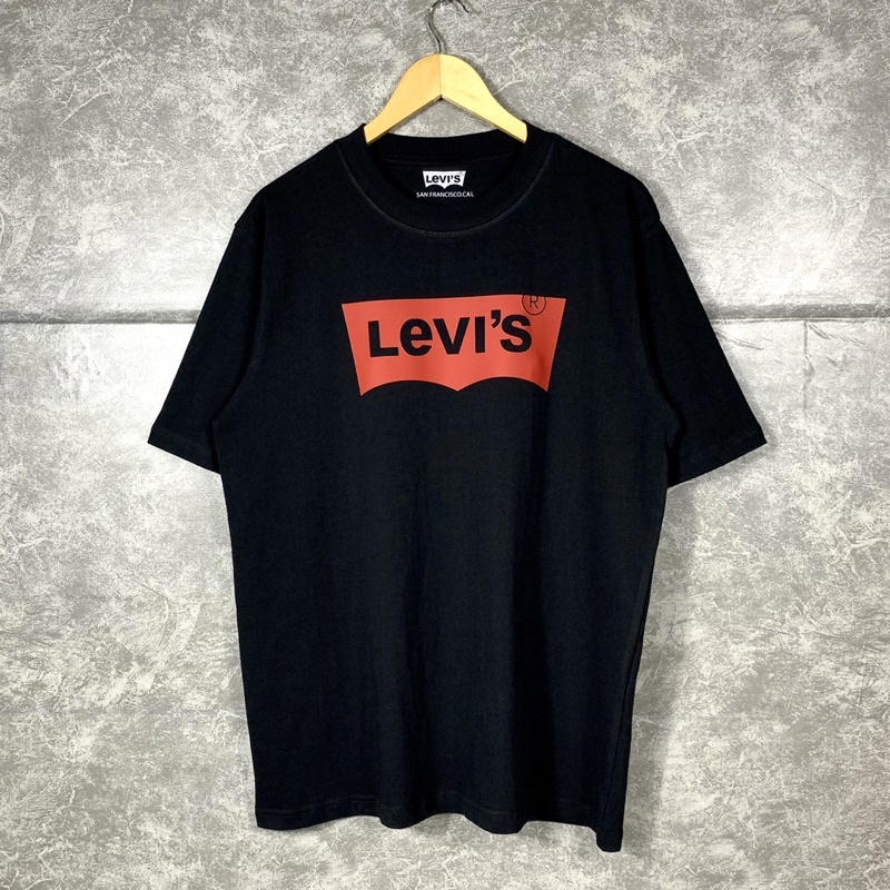 Áo thun VNXK Levis ® Basic chữ ngang- 100% Cotton , form unisex.