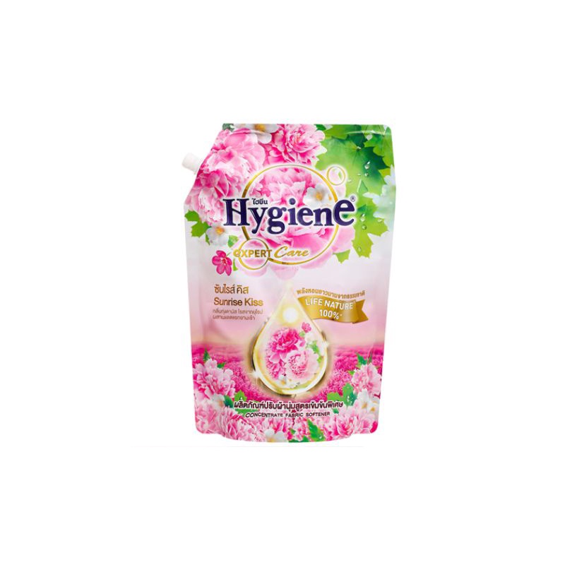 Nước xả vải Hygiene bình minh hồng 1.1lít