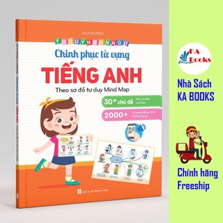 Sách - Chinh Phục Từ Vựng Tiếng Anh - Theo Sơ Đồ Tư Duy Cho Bé