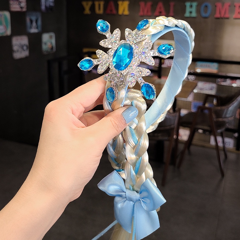 Băng Đô Cài Tóc Elsa -  Đồ Chơi Phụ Kiện Hoá Trang Công Chúa Elsa Cho Bé