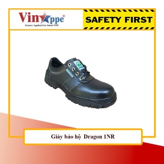 Giày bảo hộ lao động VinaPPE, da thật, chống đâm xuyên, chống trơn trượt, Sản Xuất  tại Việt Nam DRAGON 1NR