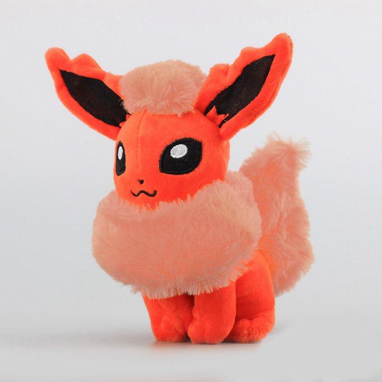 GẤU BÔNG POKEMON EEVEE  HỆ LỬA FLAREON  HÀNG CHÍNH HÃNG POKEMON MỚI 100% XỊN CAO CẤP