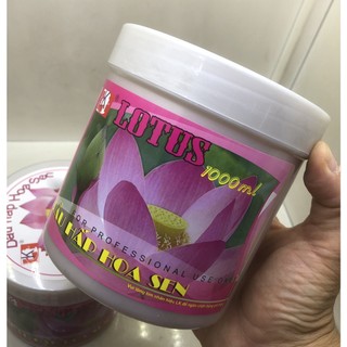Hấp Dầu Hoa Sen Lotus 1000ml Cho Tóc Mềm Và Mượt