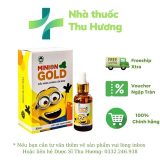 Dầu Húng chanh minion gold - Tinh dầu húng chanh lên men minion - Nhà thuốc Thu Hương