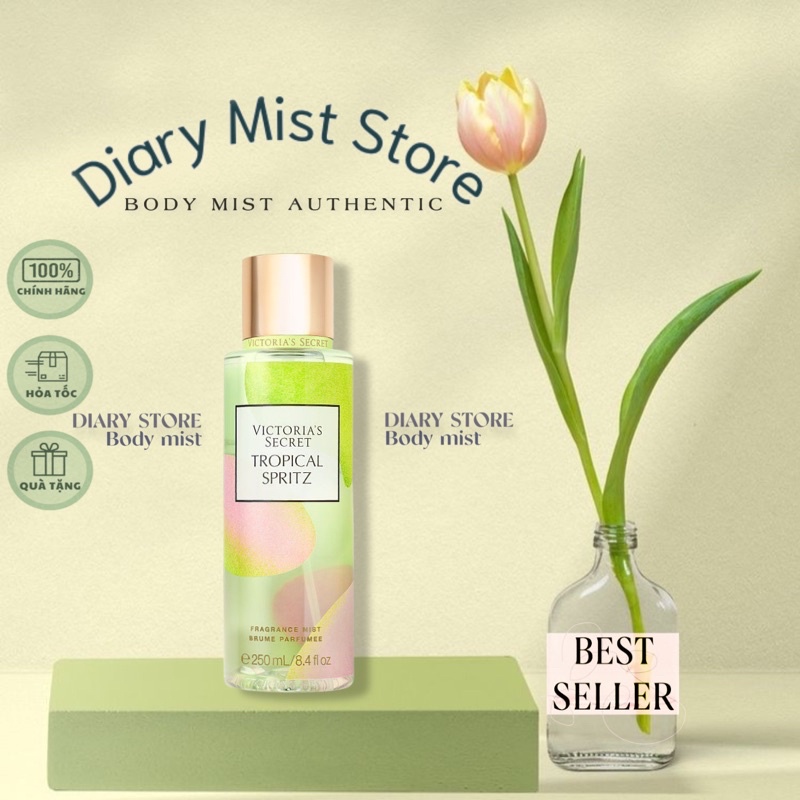 𝐃𝐢𝐚𝐫𝐲𝐦𝐢𝐬𝐭.𝐬𝐭𝐨𝐫𝐞 Body mist xịt thơm toàn thân Tropical Spritz