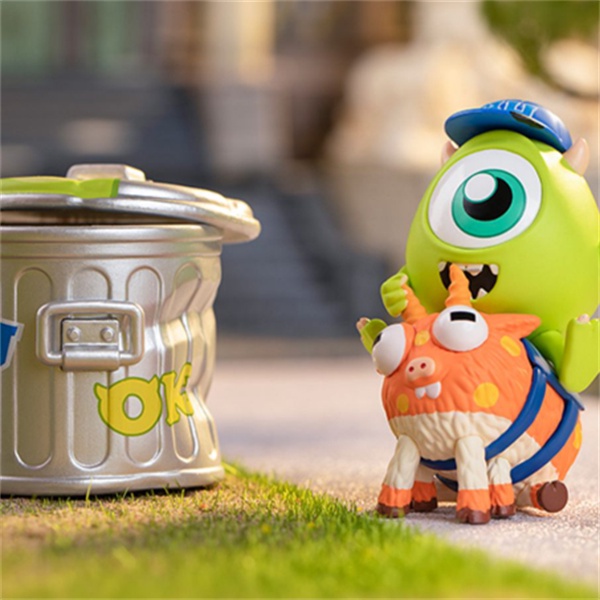 ★Hgtoys★  [] Búp Bê Popmart Disney Monsters University OK Brotherhood Series Mystery Hộp Quà Tặng Trang Trí Thời Thượng