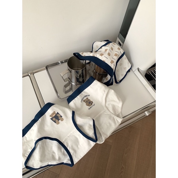 Quần Lót Nữ Cotton Gấu Nâu Softie -  Ngang Eo Thời Trang Dễ Thương 125