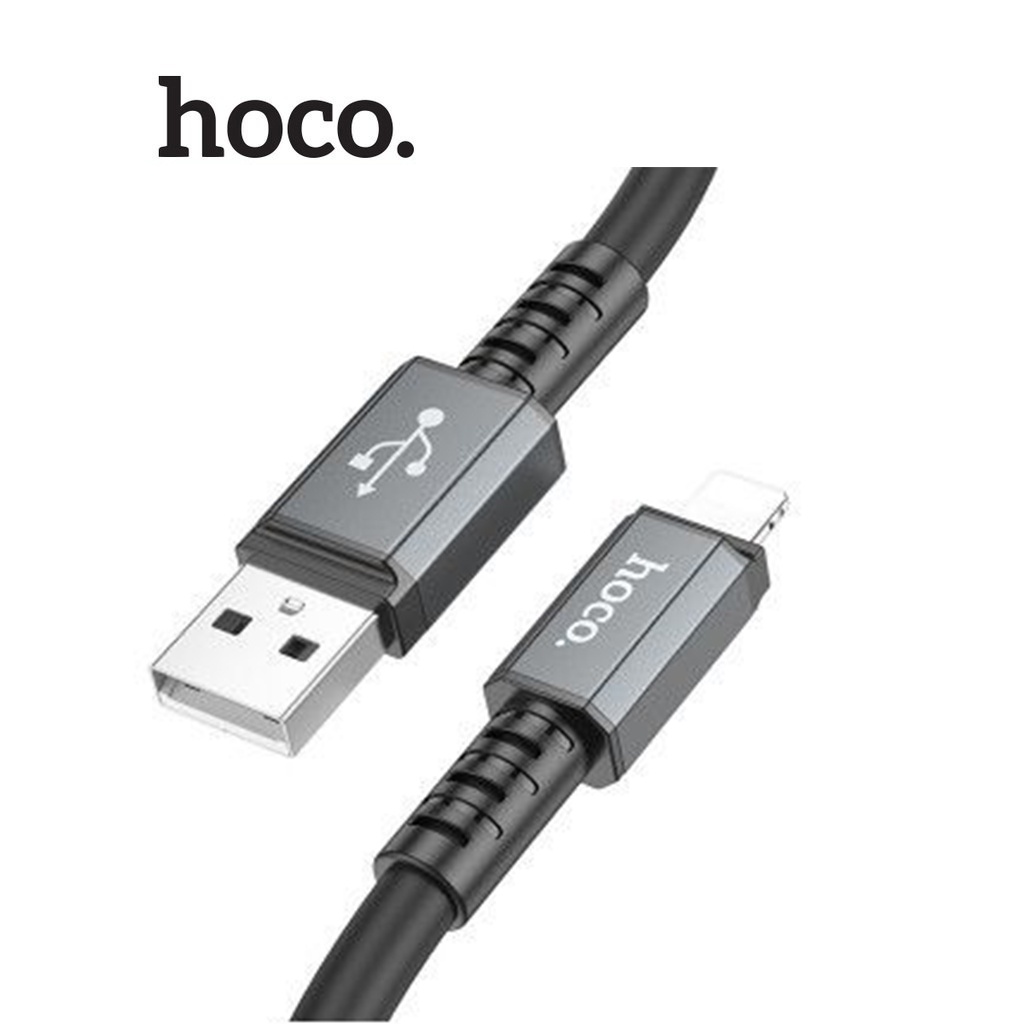 Cáp sạc nhanh và truyền dữ liệu Hoco X85 2.4A dành cho Iphone dài 1M