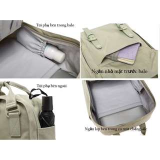 Ba lô đựng laptop HK Doughnut Macaroon (Size Classic - Lap 14")