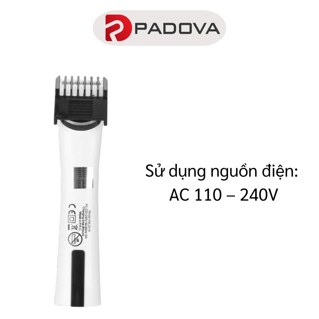Tông Đơ Cắt Tóc Cho Trẻ Em Và Người Lớn Hàng Fullbox PADOVA 2731