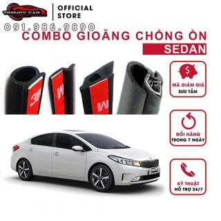 Bộ Gioăng cao su chống ồn cho xe hơi Sedan Loại sản phẩm chống ồn xe ô tô cao cấp