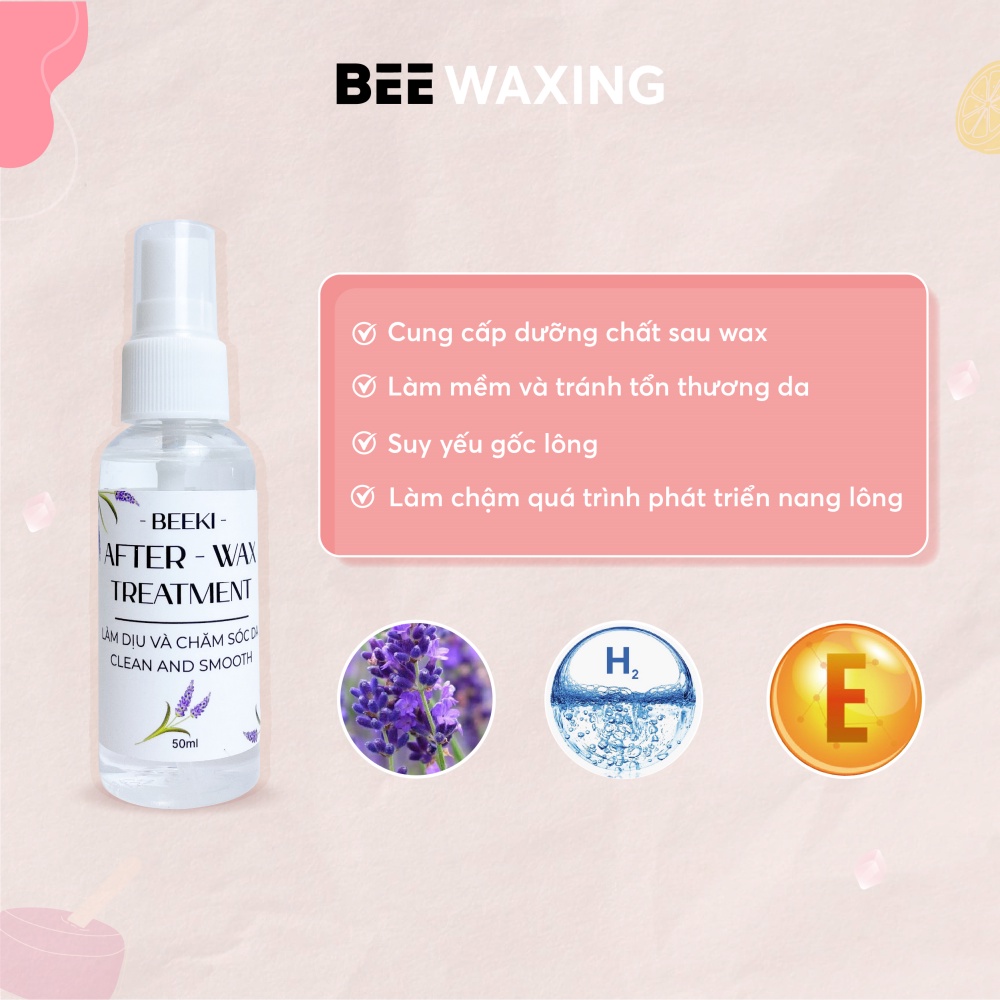 Combo 5 món wax lông Beewaxing- Kèm máy nấu sáp chuyên dụng waxing