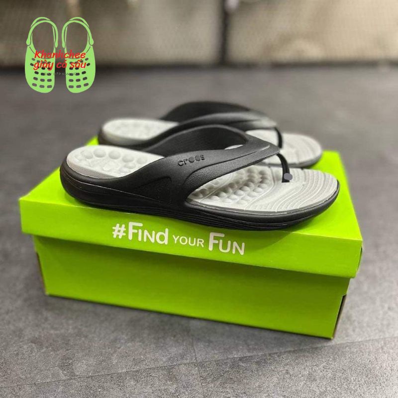 Dép Kẹp Cross Nam Reviva Flip-flop, dép massage, đế chống trơn,chuẩn xịn