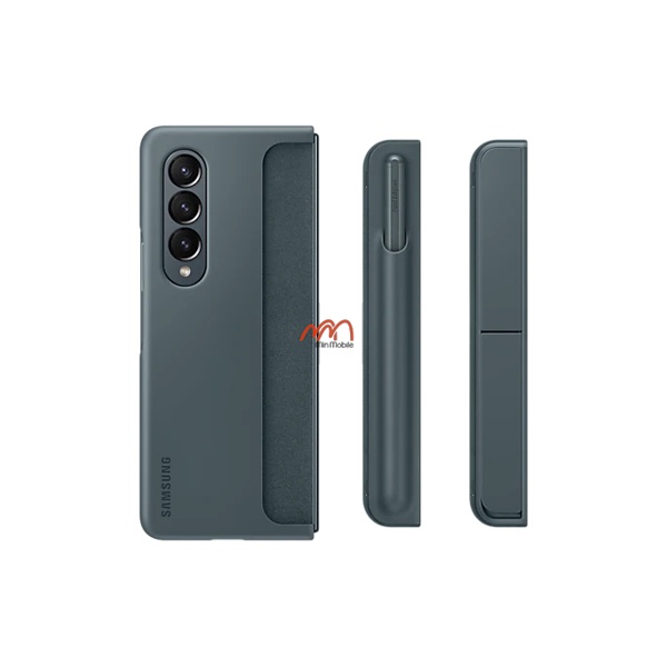 Ốp Lưng Samsung Fold 4 Có Chân Kèm Khay Bút Spen