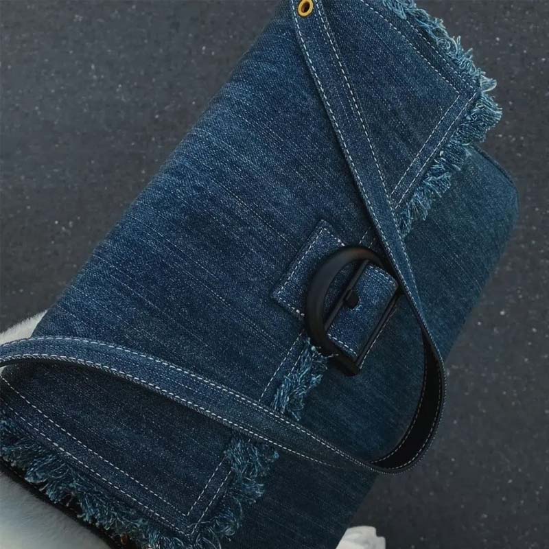 Oeteo Túi Xách Đeo Vai Phối Tua Rua Kiểu Cao Bồi Thời Trang Dành Cho Nữ