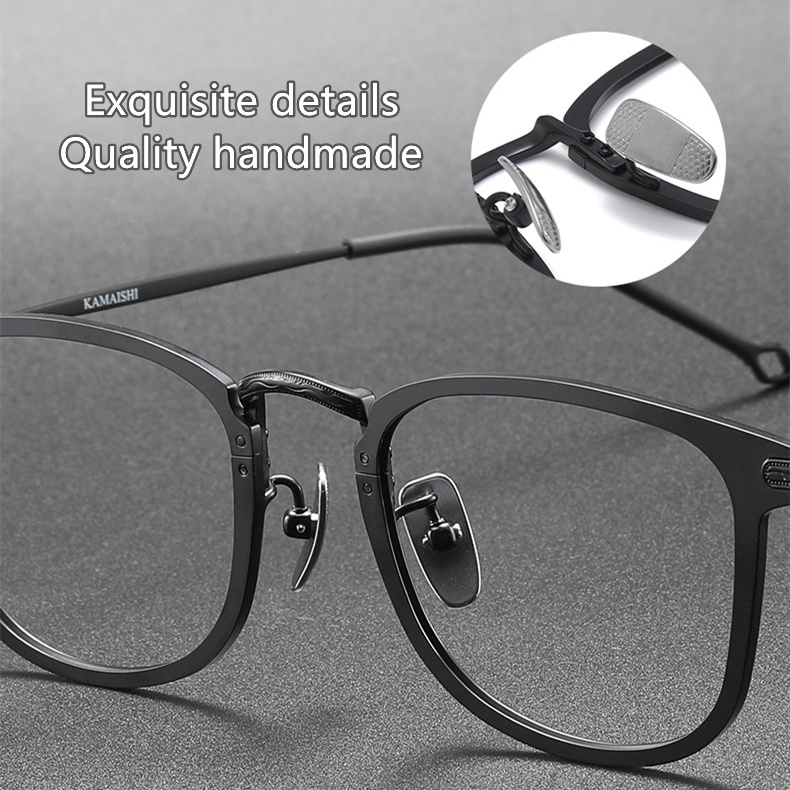 Mắt Kính kaneko Bằng Titan Nguyên Chất Nhẹ Nhàng Đa Năng Phong Cách Retro Nhật Bản Cho Nam Và Nữ