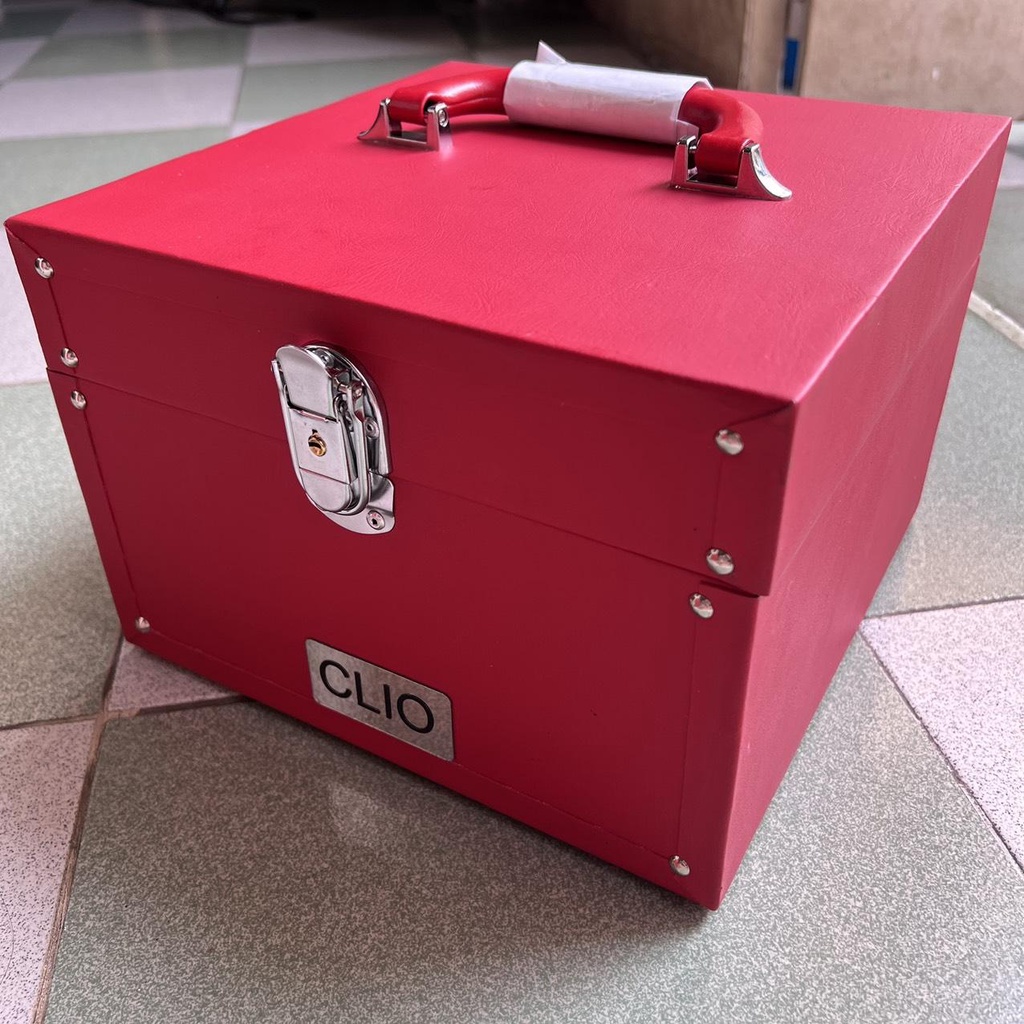 Thùng hộp đựng vương miện cao cấp simili lót nhung đen 20x20x17 cm Giangpkc 2023  Phụ kiện cưới Giang