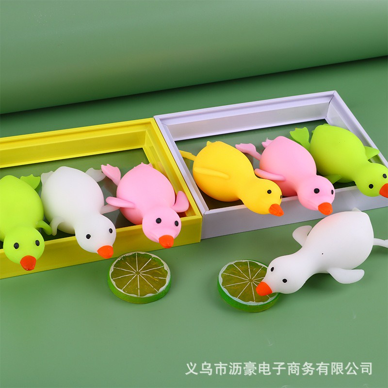 SQUISHY HÌNH CON VỊT kéo dài